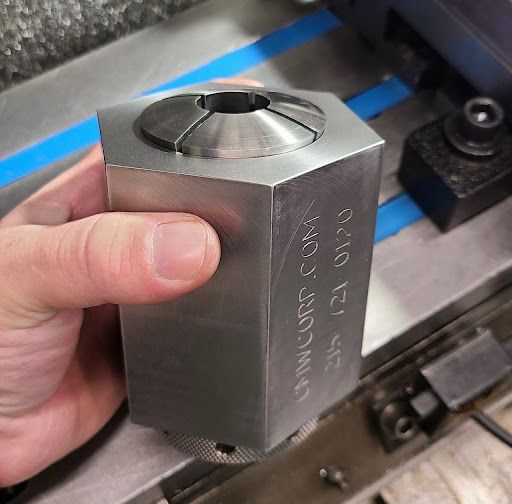 image of a collet block